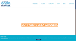 Desktop Screenshot of escueladesurfbuenaonda.com